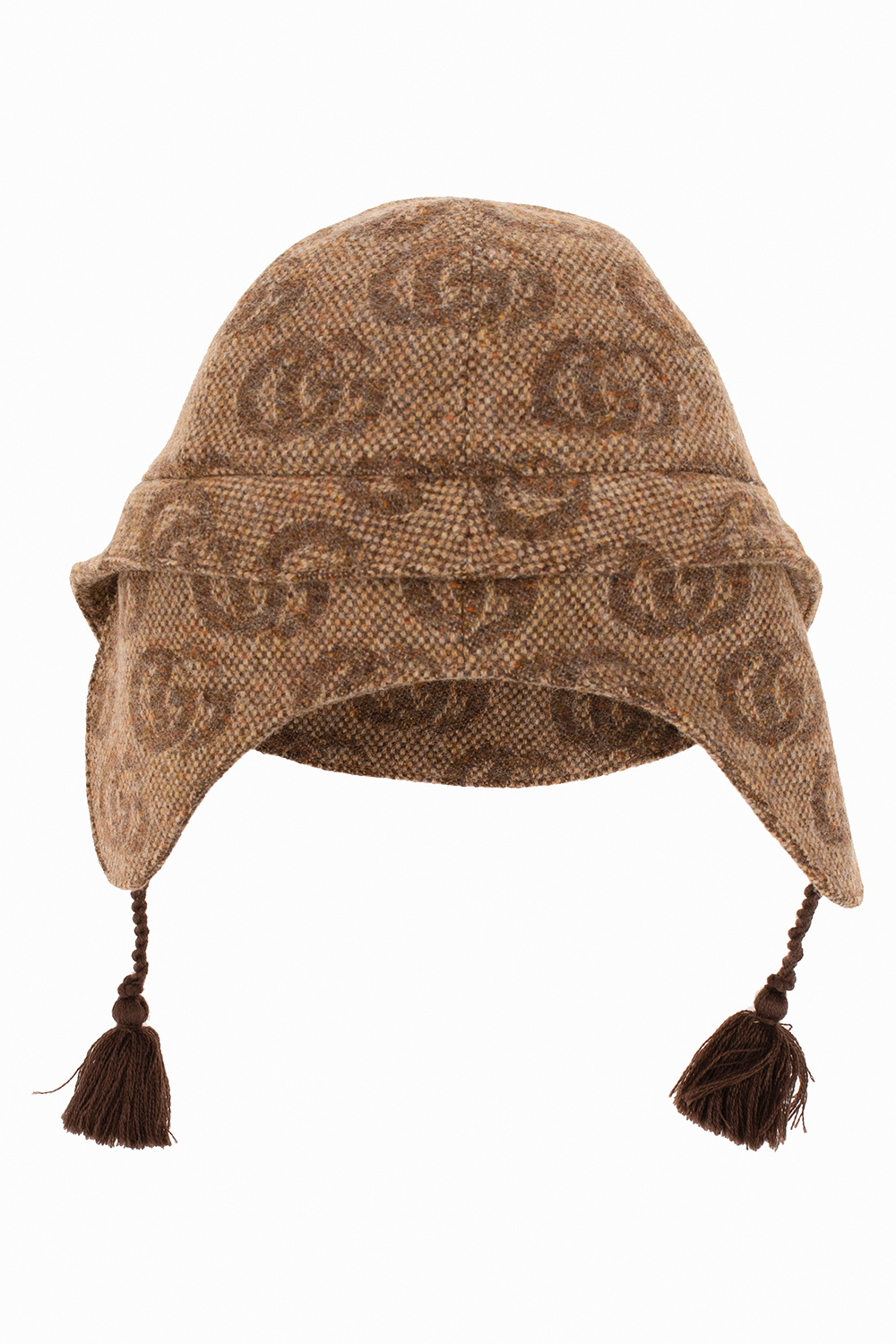 gucci versions Kids Wool hat with earflaps