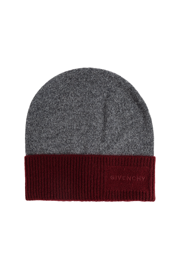 Cashmere beanie with embroidered logo od Givenchy