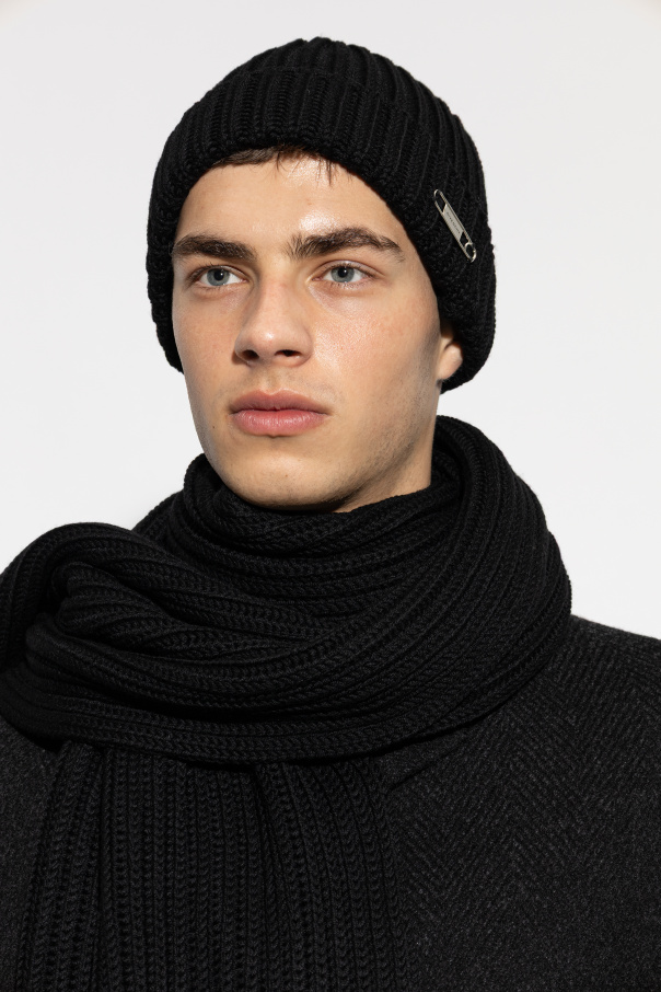Givenchy Wool beanie with applique