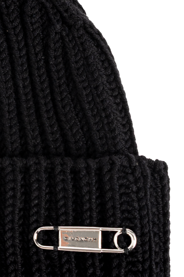 Givenchy Wool beanie with applique