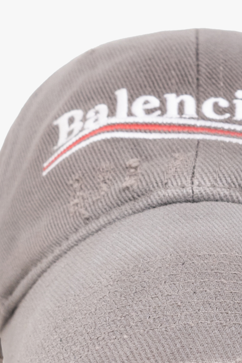 Mens Political Campaign Destroyed Baseball Hat by Balenciaga  Coltorti  Boutique