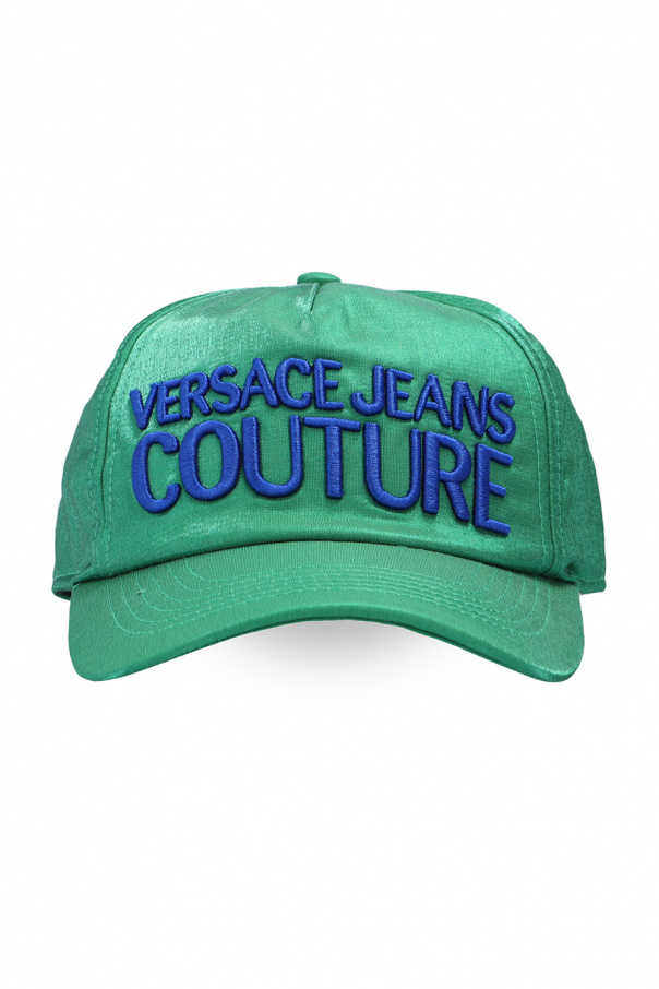 Versace Jeans Couture embroidered corduroy hat
