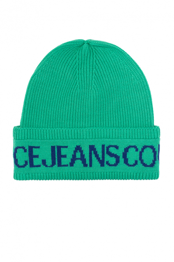 Versace Jeans Couture Dsquared2 ribbed-knit beanie hat