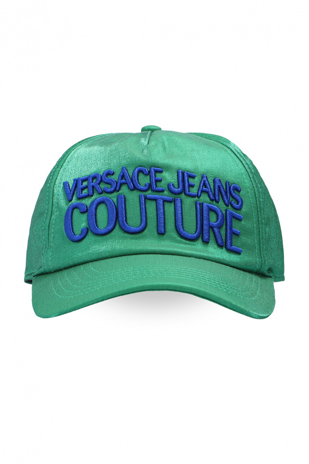 Versace Jeans Couture embroidered-logo flat cap