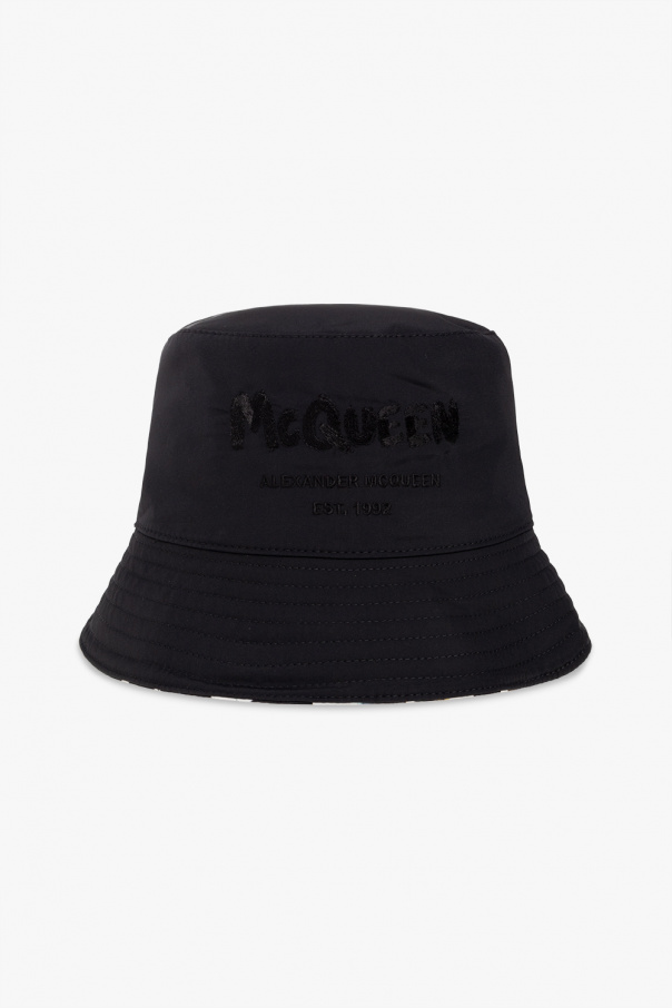 Alexander McQueen Reversible bucket hat