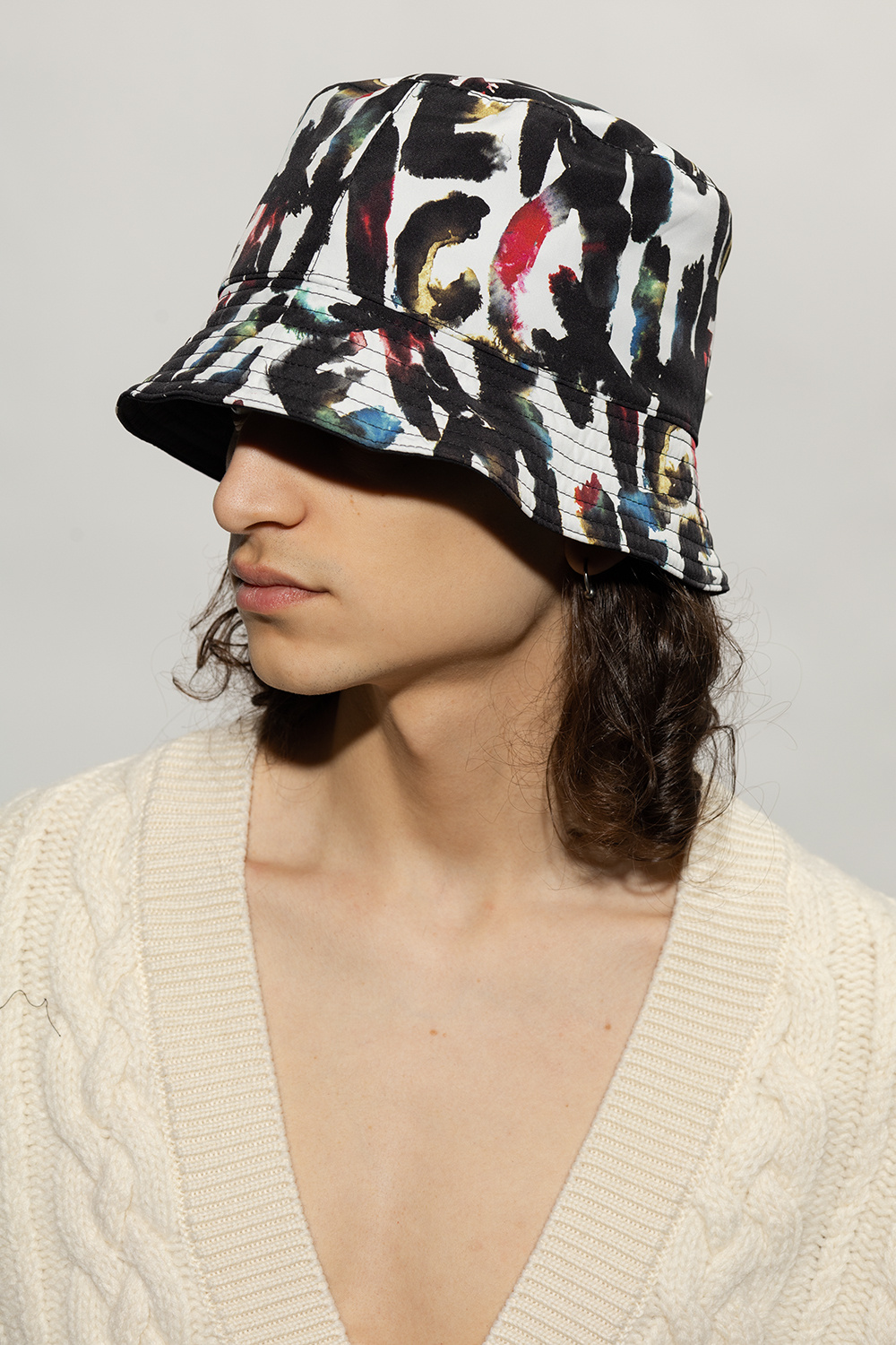 Alexander McQueen Reversible bucket hat