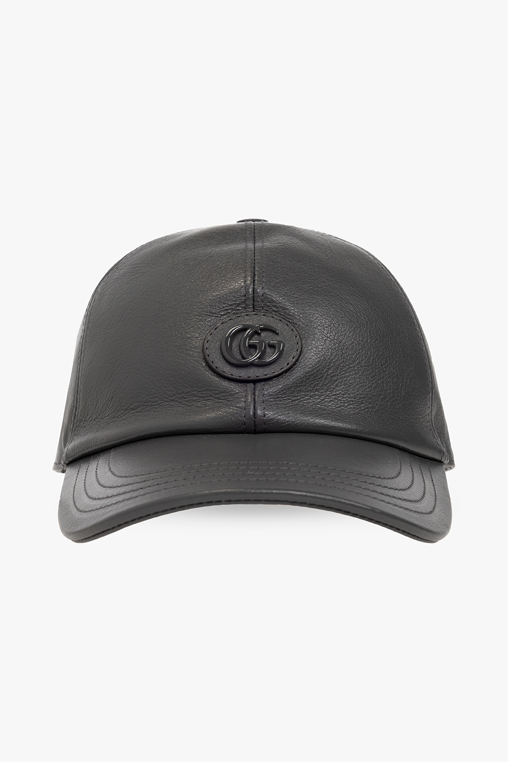 Gucci Leather baseball cap