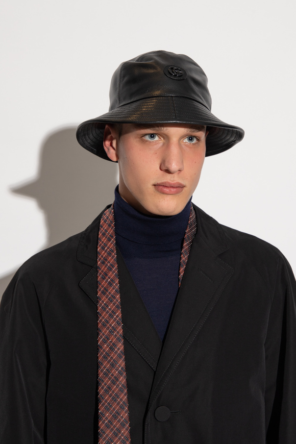 Gucci Knitted & Polar Hat Wool Alina Grey
