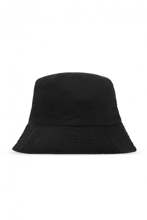 Black Bucket hat with logo Versace Jeans Couture - Vitkac GB