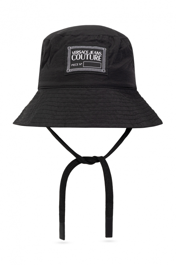 Cap KARL LAGERFELD 216W3405 Blck Wht NEW ERA CAP embroidered-logo flat brim cap
