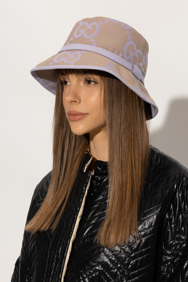 Gucci ANDERSON ASYMMETRICAL BUCKET HAT WITH LOGO
