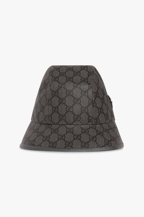Gucci wrist ‘GG Supreme’ canvas bucket bag