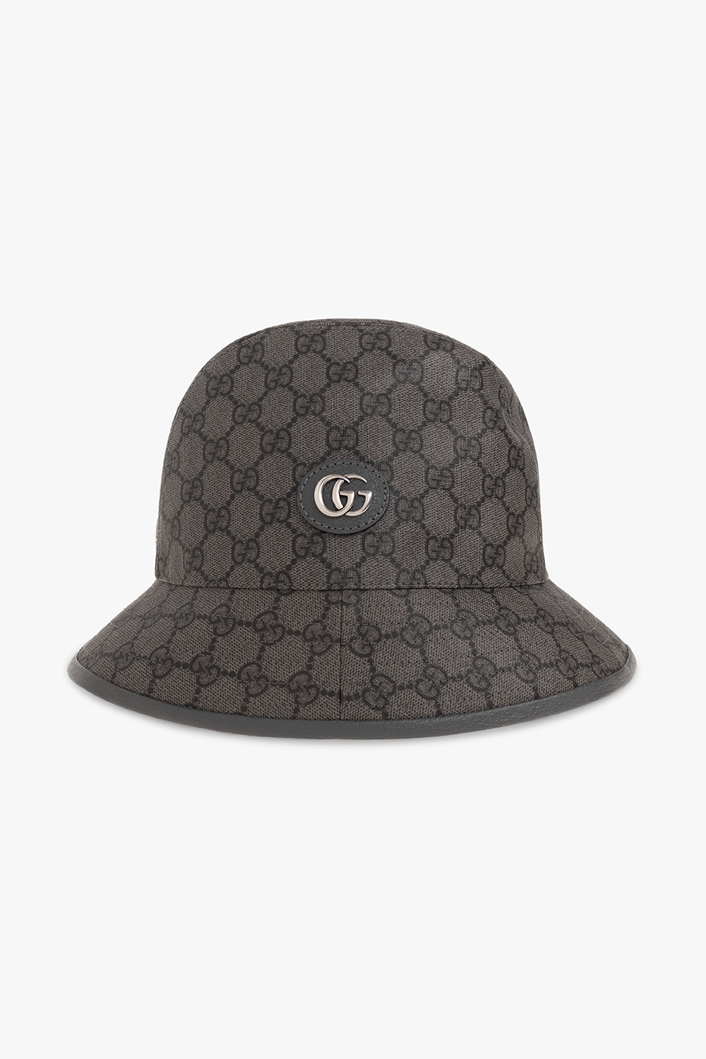 gucci branded ‘GG Supreme’ canvas bucket bag
