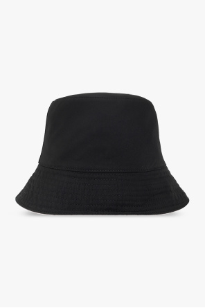 Alexander McQueen Reversible bucket dusky hat with a logo