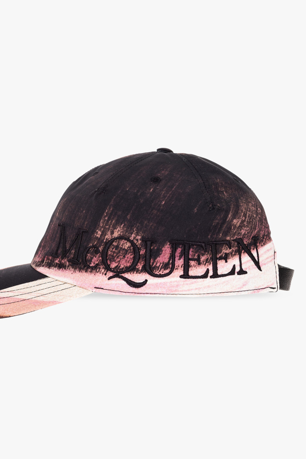 Alexander McQueen Printed baseball cap