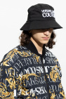 Versace Jeans Couture BLACK Bucket hat with logo