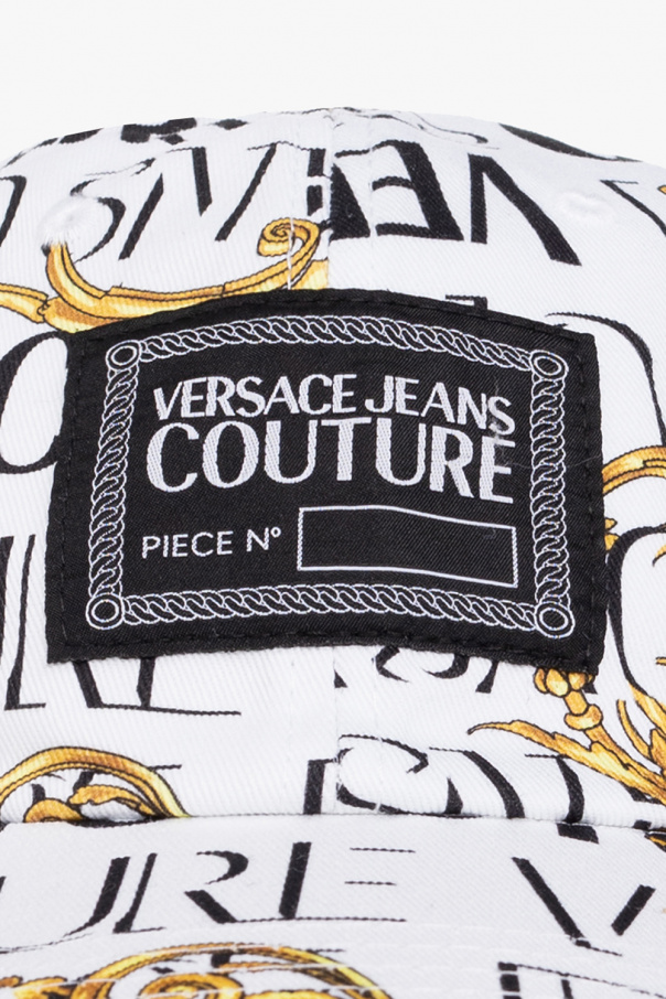 Versace Bib jeans Couture Collared Knit Dress