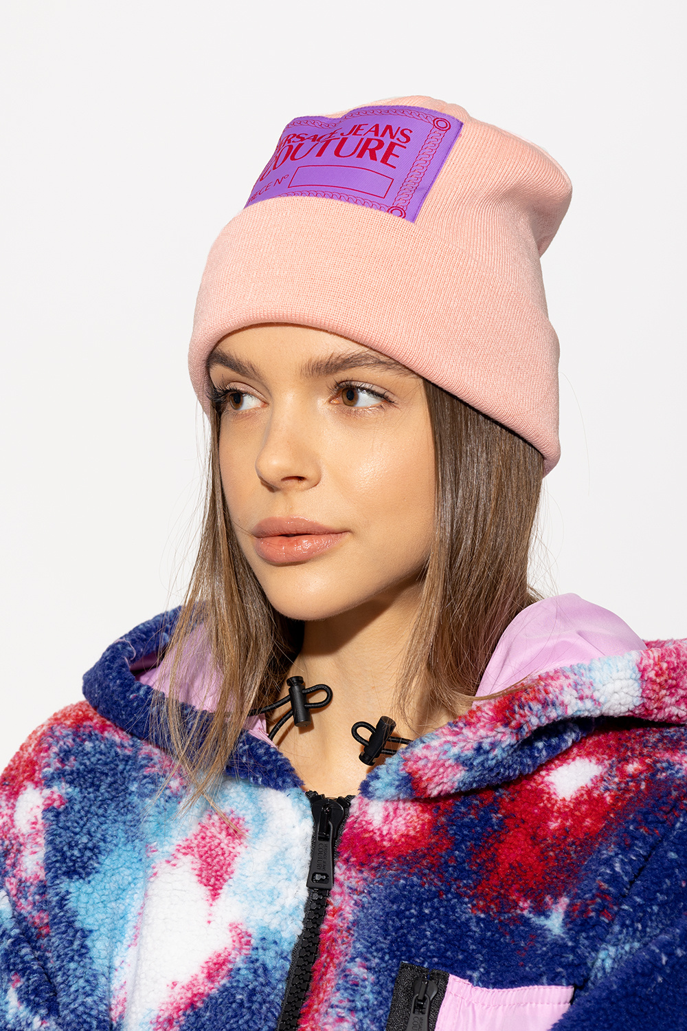 Versace Jeans Couture Beanie with logo