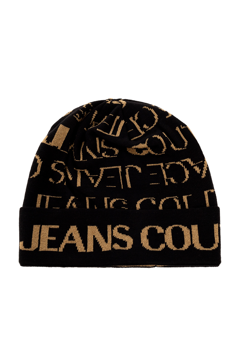 Versace Jeans Couture Monogrammed beanie