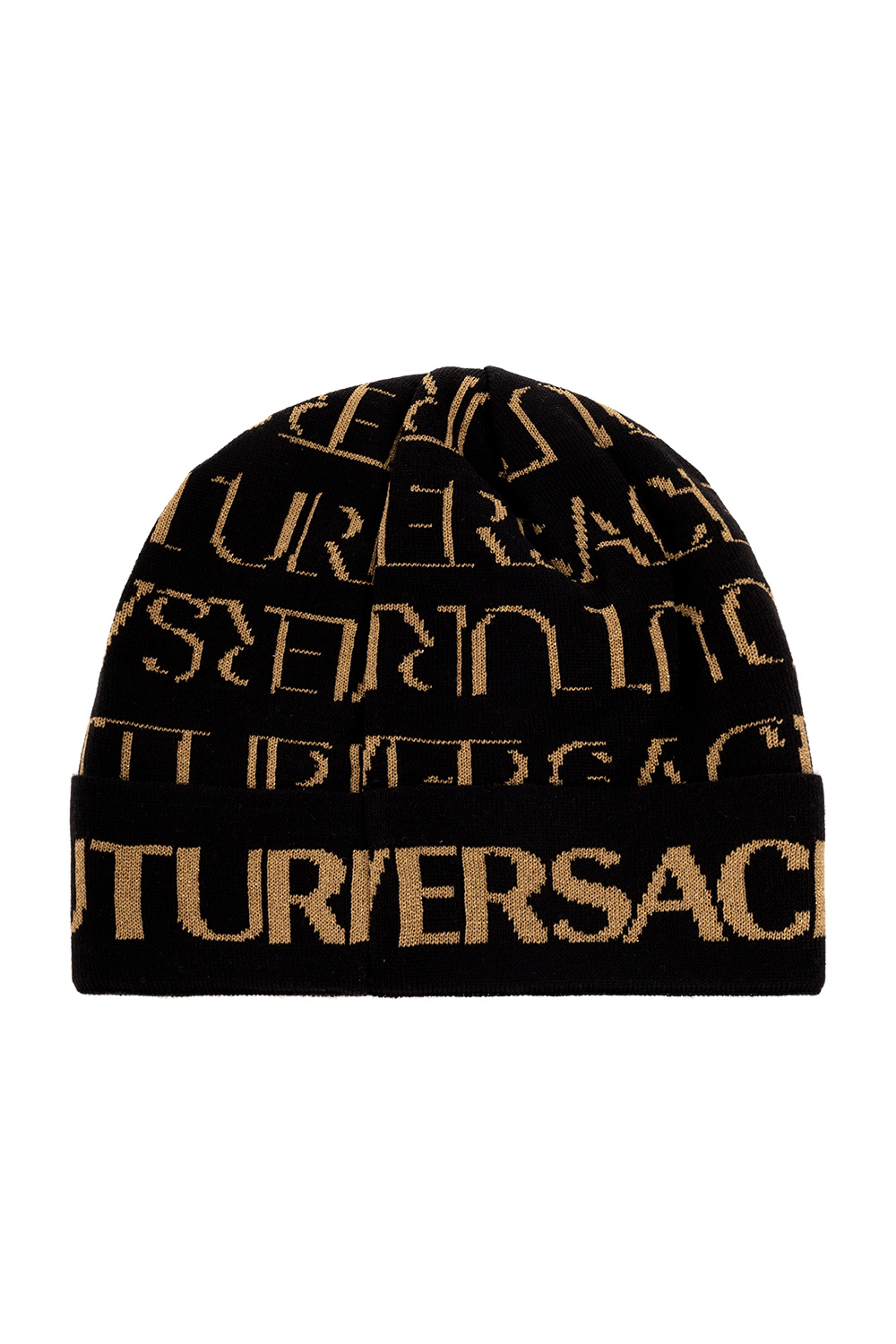 Versace Jeans Couture Monogrammed beanie