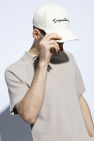 Giorgio Armani cream Baseball Cap