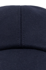 Giorgio Armani NAVY BLUE Wool cap with a visor