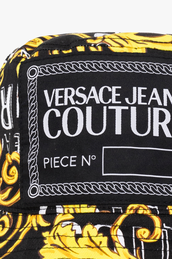 Versace Jeans Couture Maison Michel Kiki felt canotier hat