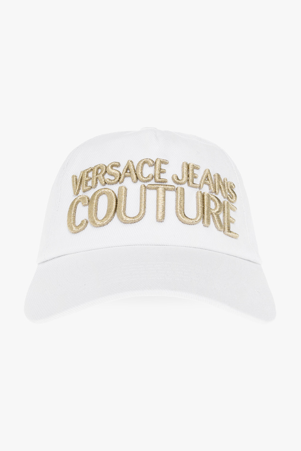 Versace Jeans Couture Beanie Cap Bonnet Court Rose