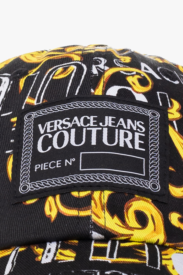 Versace Jeans Couture Chapeu Bucket JEANS Hat Moda Praia Com Mascara