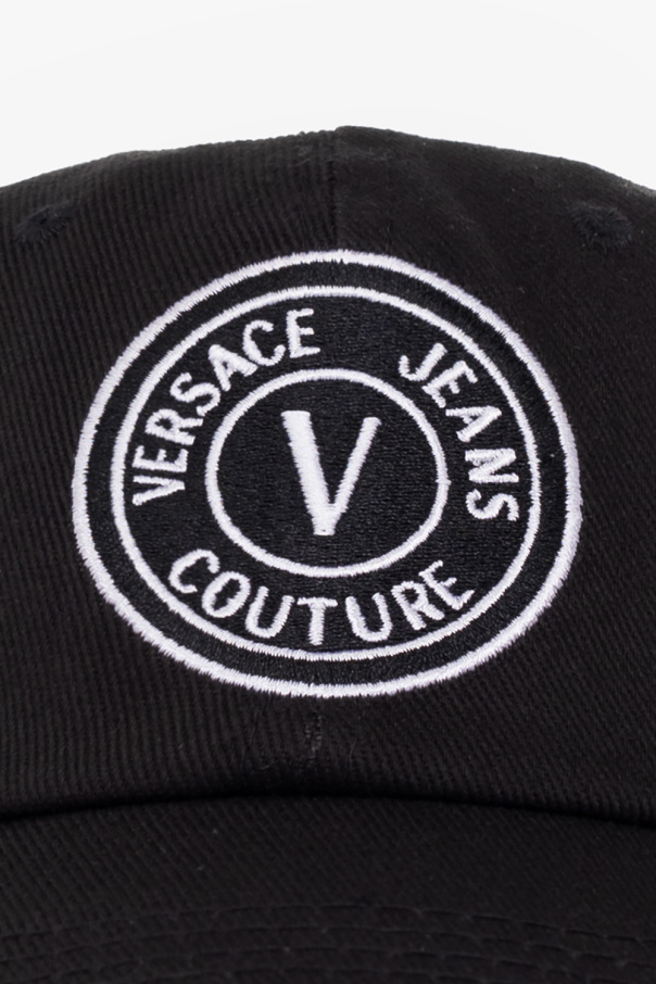 Versace Jeans Couture Czapka z daszkiem z logo