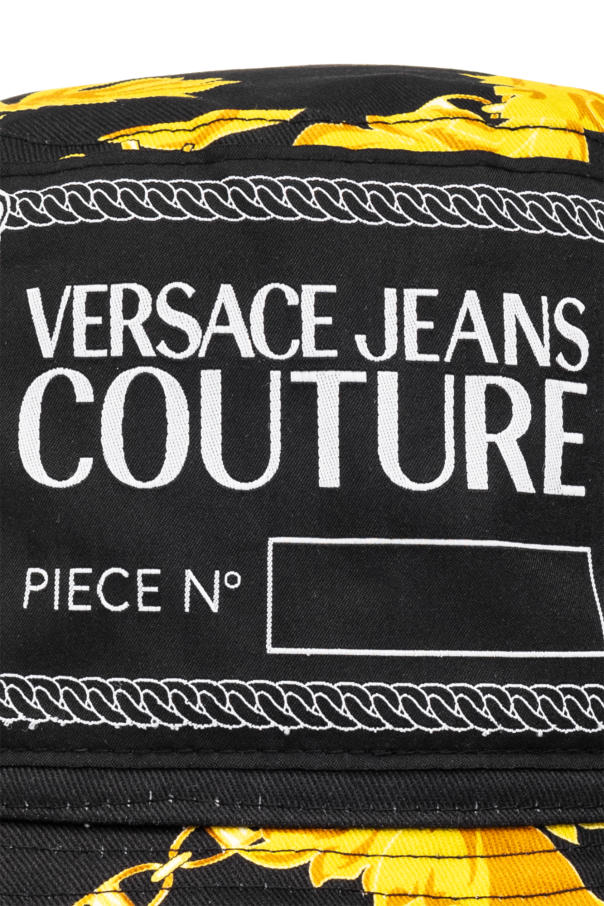 Versace Jeans Couture Bawełniany kapelusz