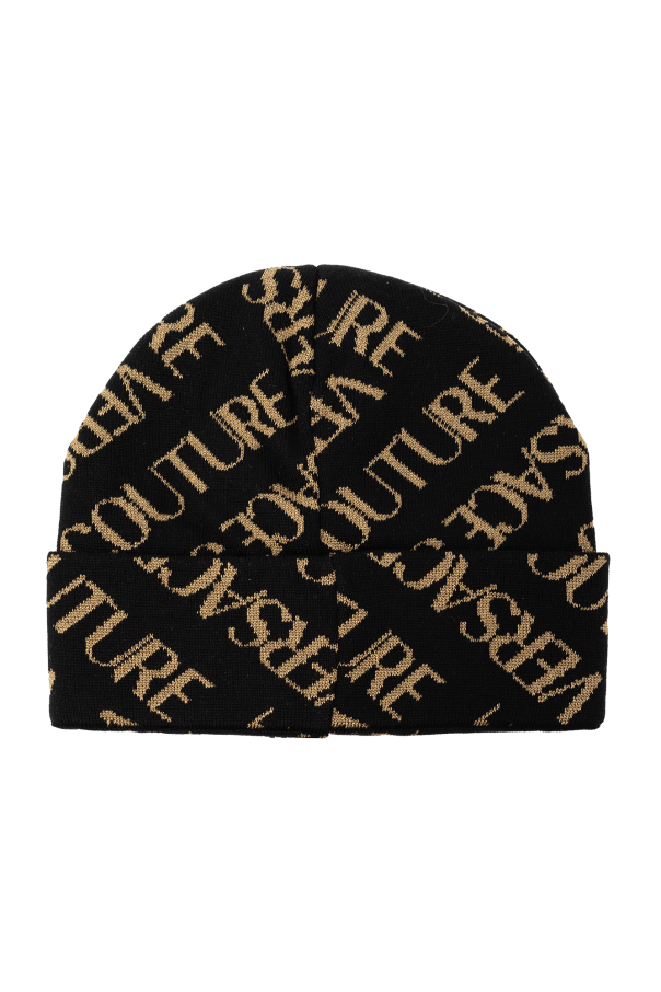 Beanie with logo od Versace Jeans Couture