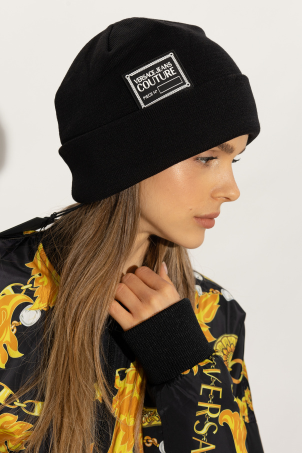 Versace Jeans Couture Beanie with logo