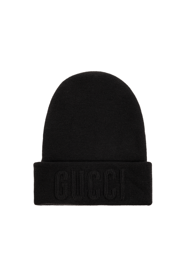 Gucci Ophidia Wool beanie with logo