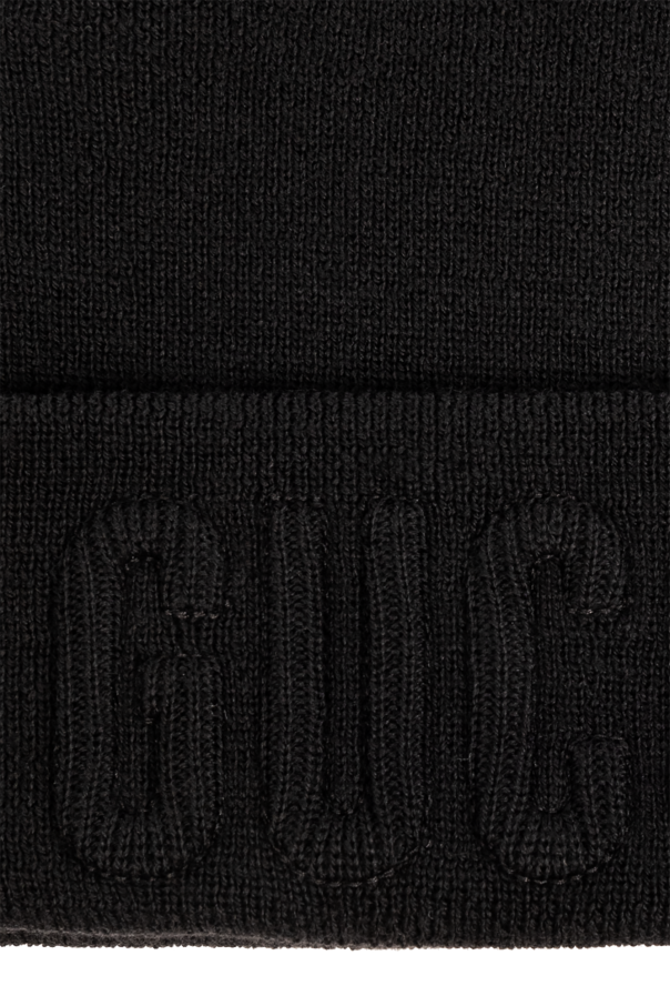 Gucci Wool beanie with logo