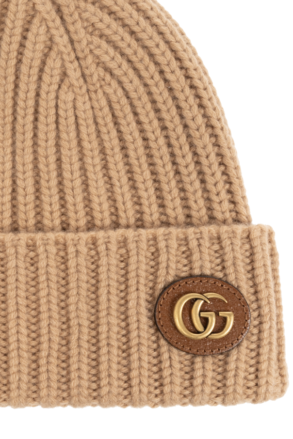 Gucci Wool beanie with logo