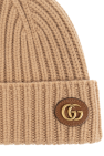 Gucci Wool beanie with logo