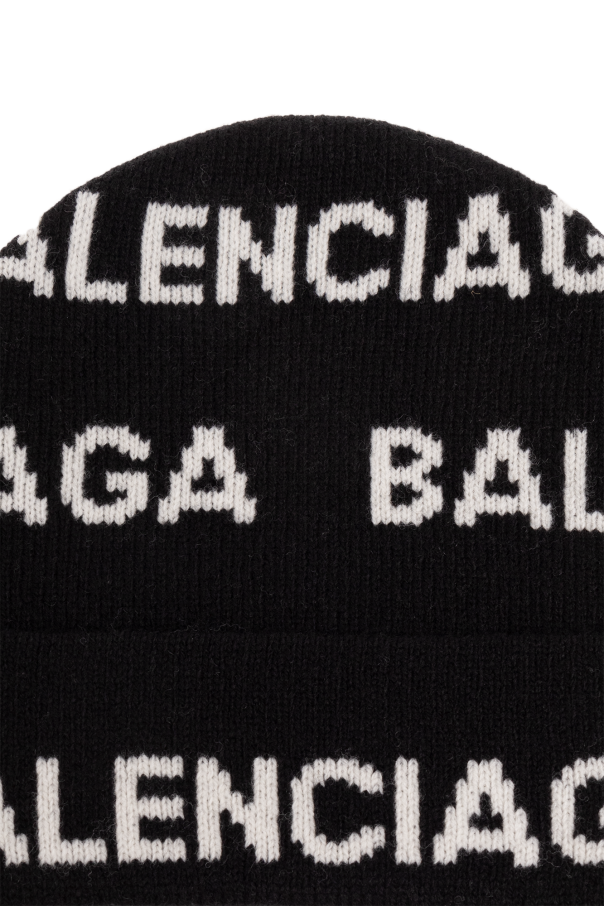 Balenciaga Beanie with logo