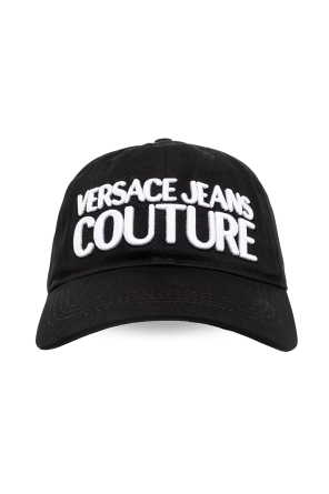 closed cropped wide-leg jeans od Versace Jeans Couture