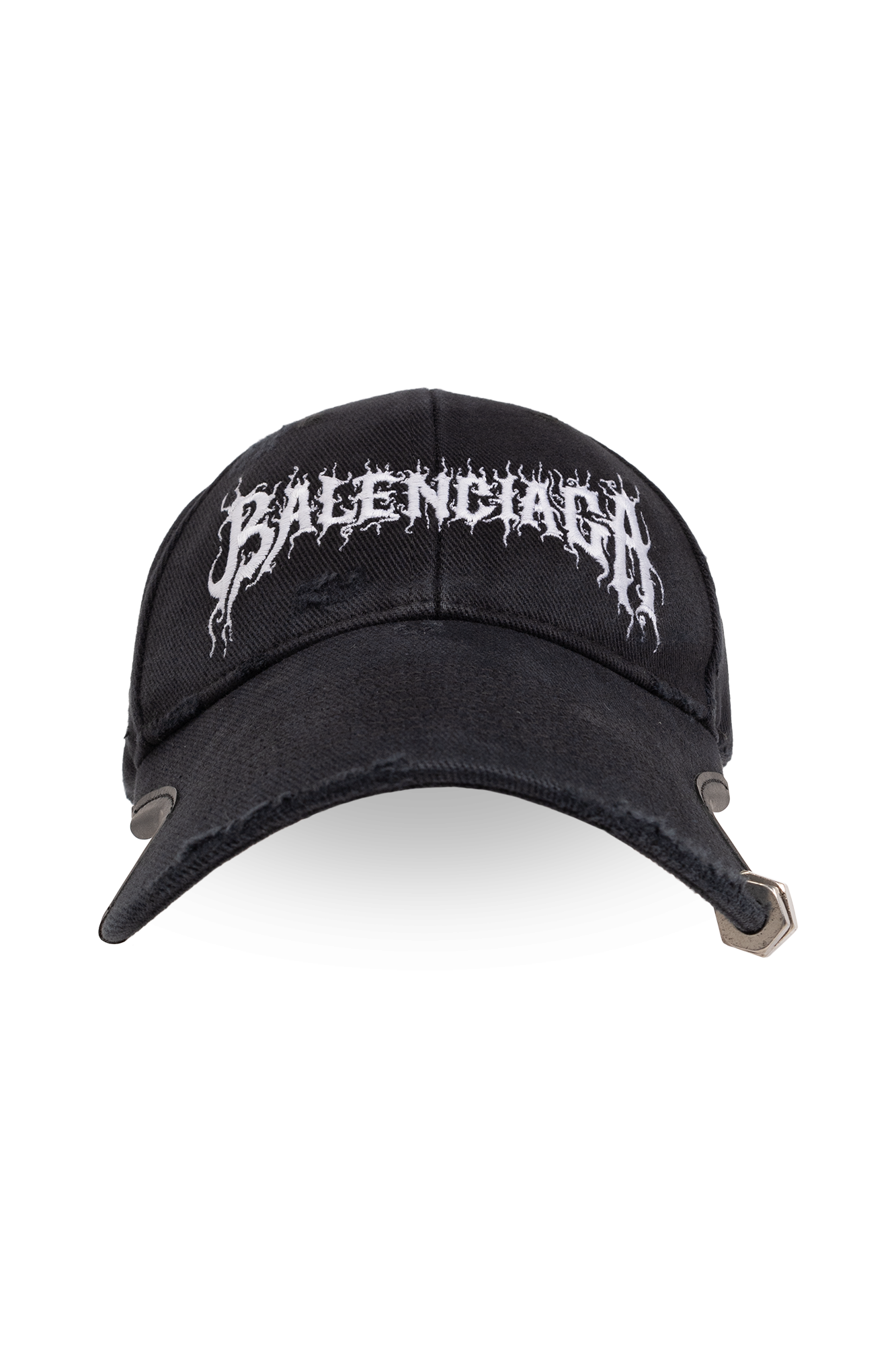 Black Baseball cap Balenciaga - PALM ANGELS COTTON BASEBALL CAP