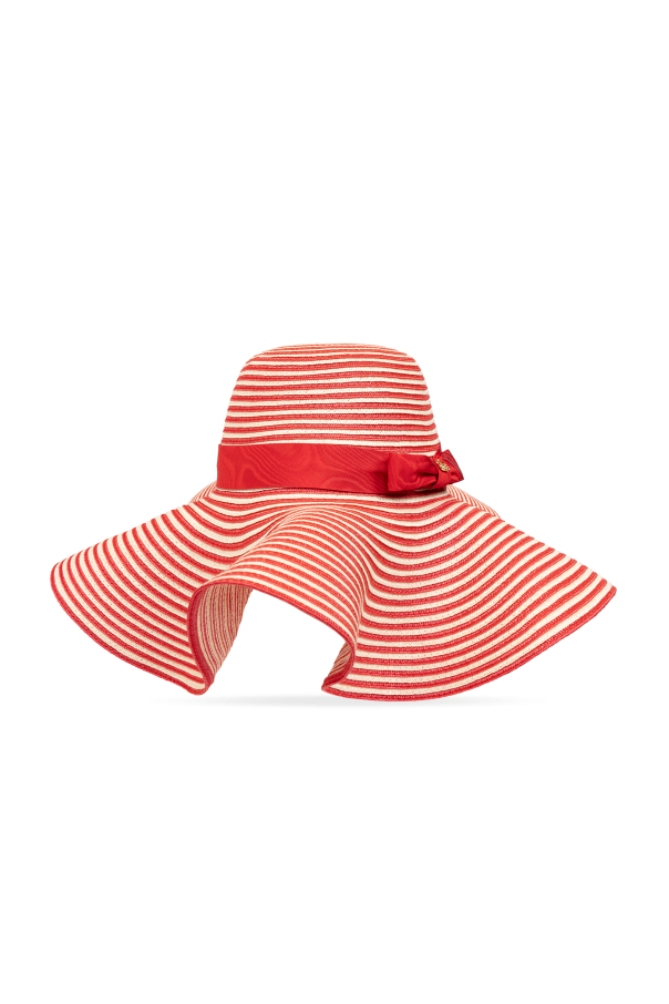 Striped pattern hat od Gucci Kids