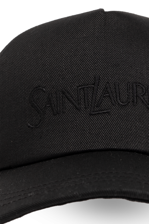 Saint Laurent Baseball cap with logo