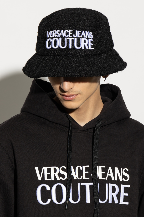 Versace Jeans Couture Kapelusz z wyszytym logo