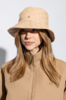 Gucci beige Monogrammed bucket hat