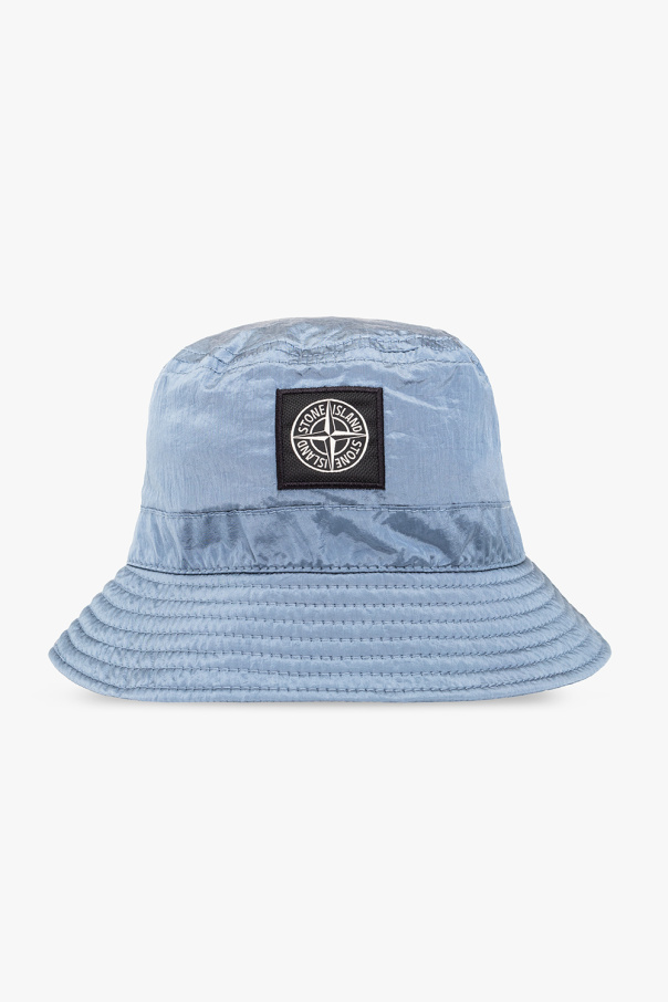 Stone Island Kids Astro Embroidered Curved Visor Cap B22238 SAGE GREEN