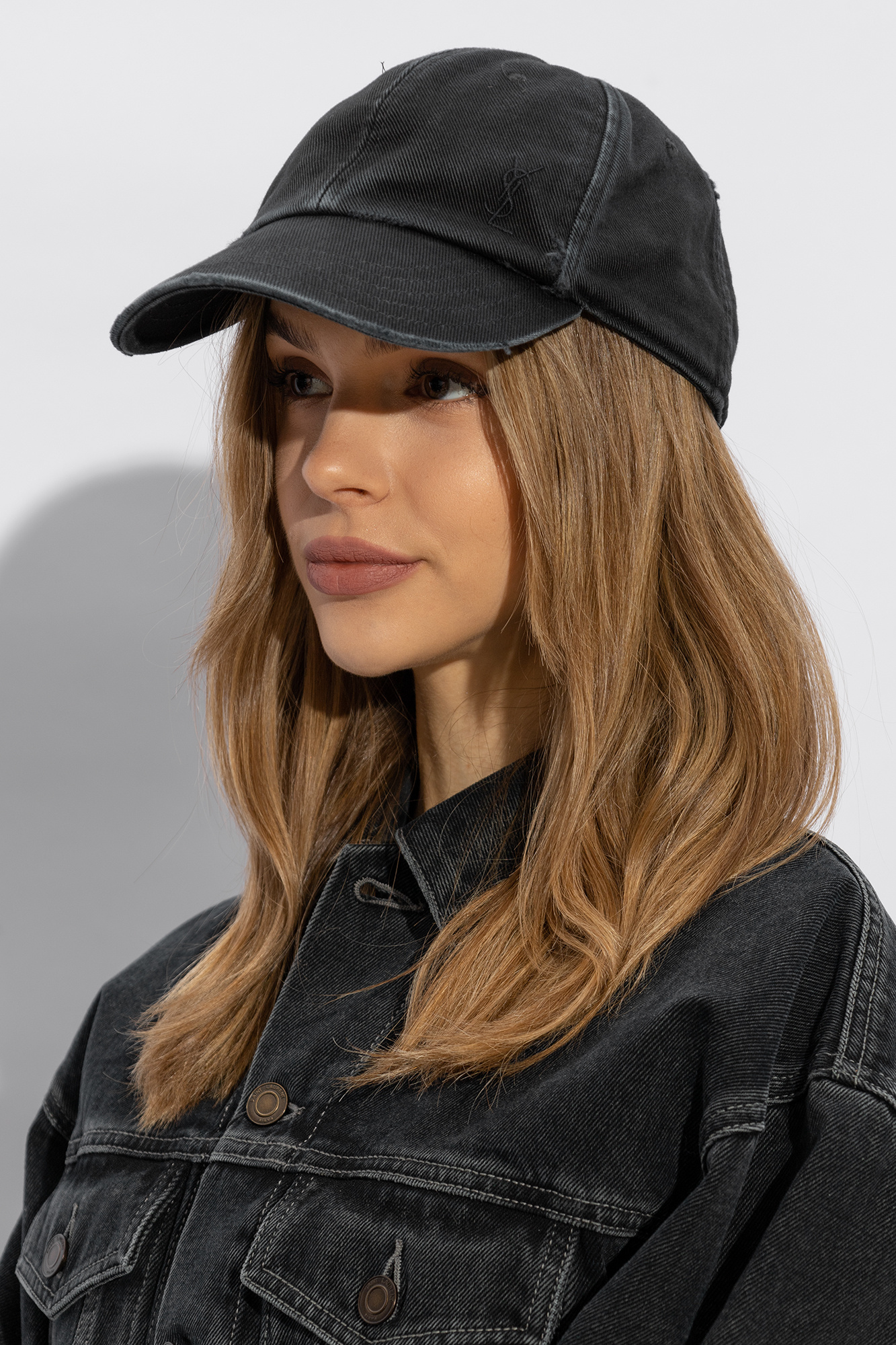 Saint Laurent Baseball cap with logo