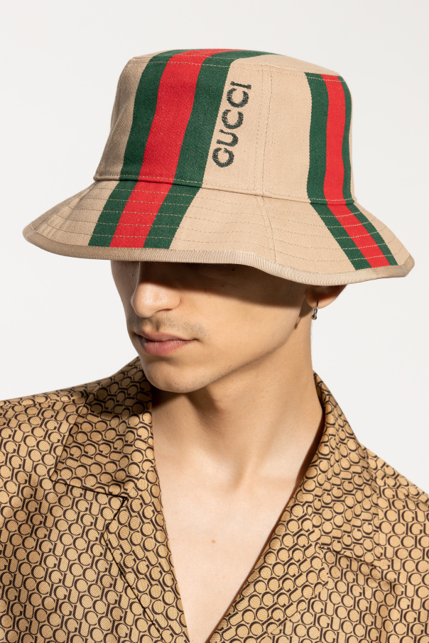 Gucci Hat with Web strap