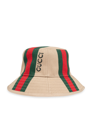Hat with web strap od Gucci