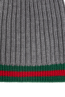 Gucci Kids GREY Wool hat.