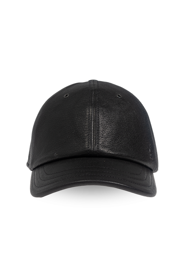 Saint Laurent Leather cap